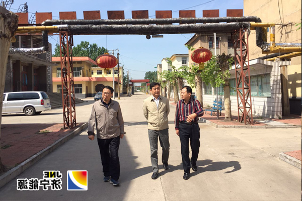 虢洪增带队到落陵盛源指导考核党建工作