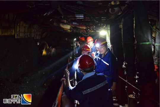 马金平到金桥煤矿调研指导工作