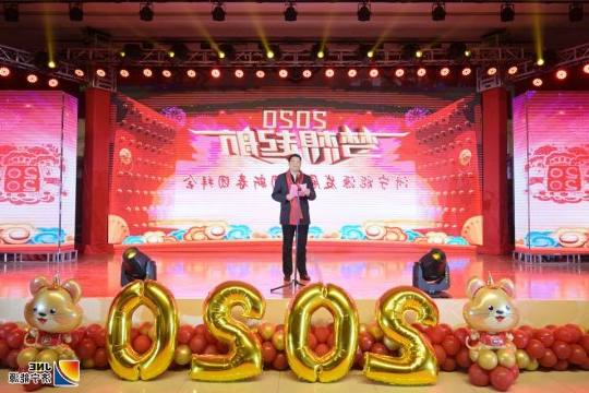 集团公司2020年职工新春团拜会在落陵盛源举行