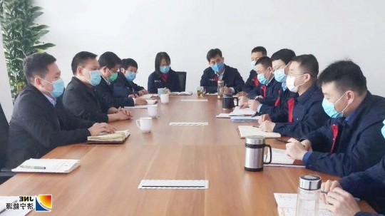 楚遵杰到物资公司调研指导工作