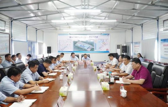 张广宇到济矿物流调研指导工作