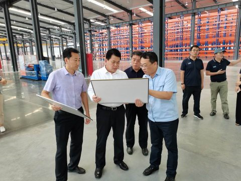 张百顺到济宁能源精密制造产业园调研