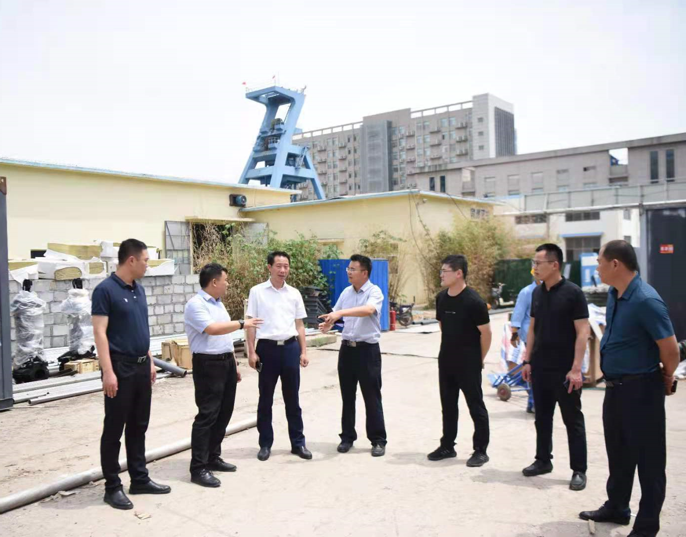 2021.6.7金桥煤矿：市委督导组到金桥煤矿检查指导工作（孙欢欢摄） (2).jpg