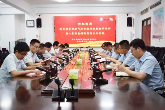 市能源局充填开采产能核查检查组到运河煤矿检查指导工作