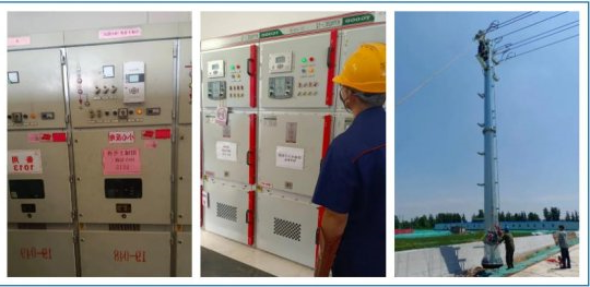 重点项目攻坚丨阳城2号井两回10kV供电线路一次送电成功