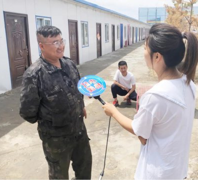 暖心丨朱家峁煤矿职工爱心救助举动受榆林市电视台采访点赞