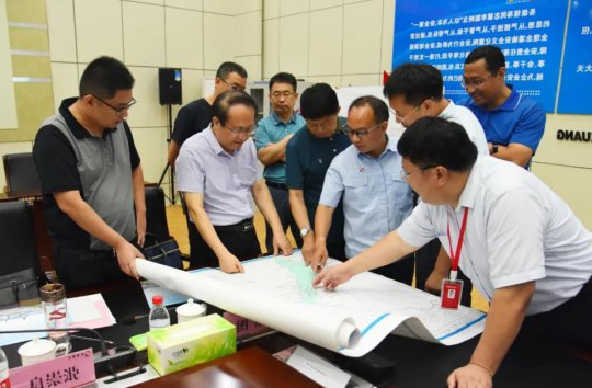 省自然资源厅二级巡视员李克强到金源煤矿检查指导工作