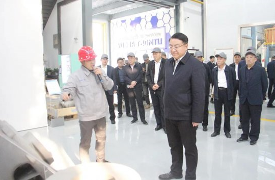 远义彬带队到精密制造产业园考察市观摩会筹备情况