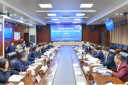 集团公司召开港航集装箱生产加工制造基地可研报告评审会