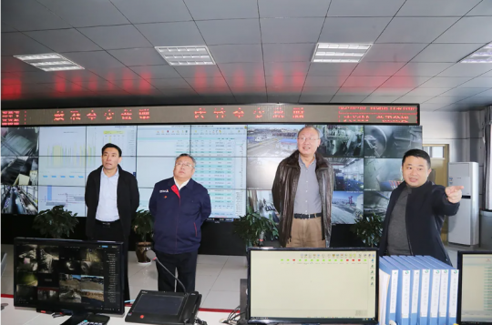 成祥茂到朱家峁煤矿调研指导工作