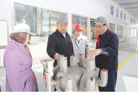 李明富到盛源公司相关企业调研指导工作