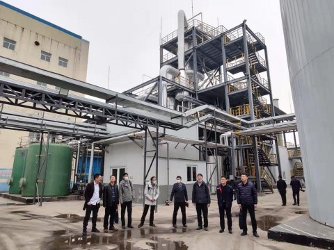 集团公司高盐水处理BOT项目功能验收会议召开