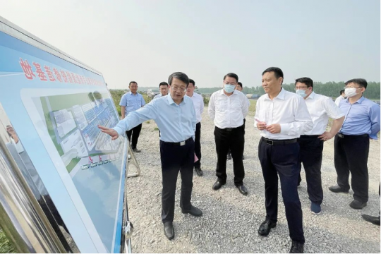 张东到济宁能源重点项目现场调研指导工作