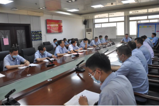 花园煤矿开展“六结合”，学习贯彻集团公司系列会议精神