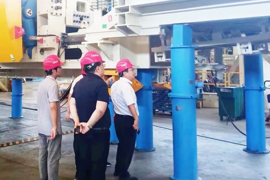 济宁能源考察组到铁建重工考察交流