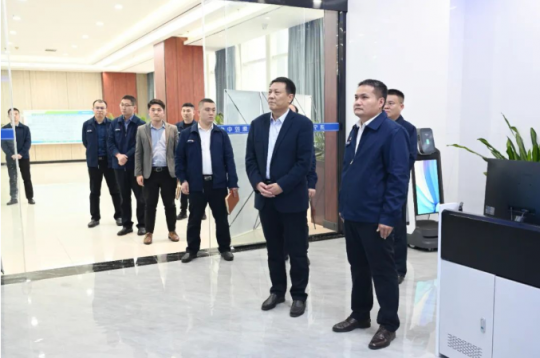 张广宇到金桥煤矿检查指导工作