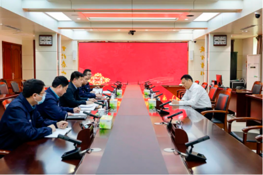 张广宇到运河煤矿调研指导工作