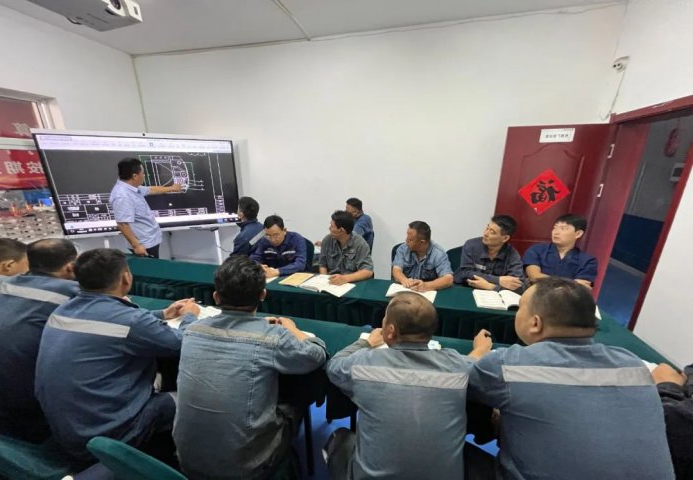 实现无纸化办公！朱家峁煤矿智能化视频会议一体机“走”进区队