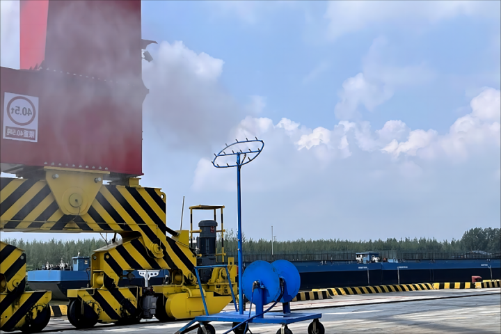 每月节约8万元！太平港智能化降尘系统顺利“上岗”